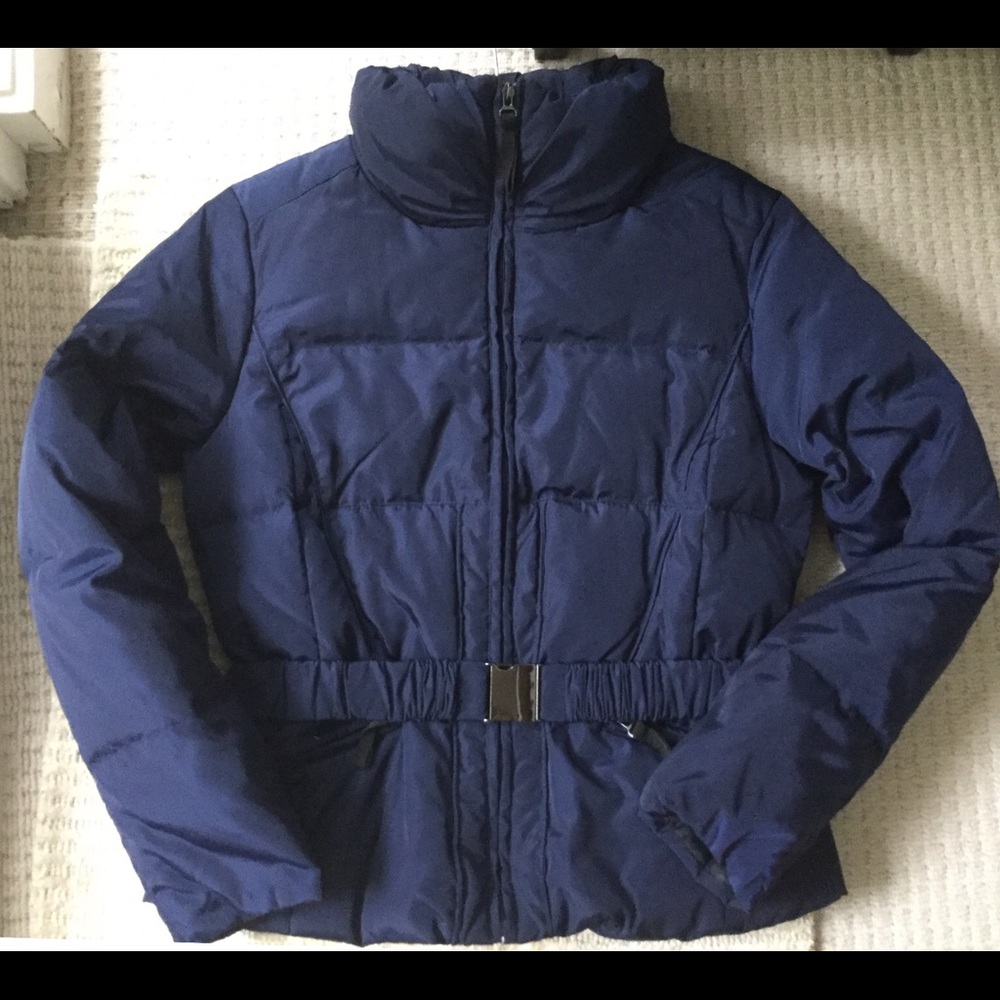 Zara Down puffer winter ski jacket XL